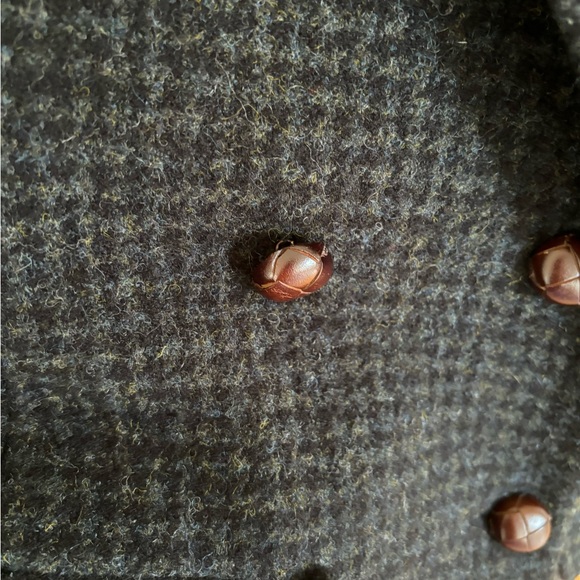 Gorgeous J Crew double breasted houndstooth coat size 0 - Picture 4 of 9